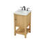 Ensemble de meuble-lavabo simple 19 po Narron-73360043