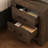 2-Drawer Nightstand With Rustic Style-561301463