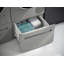Bosch 800 Series Compact Electric Ventless Dryer With Heat Pump 24 Inch in Pearl Steel