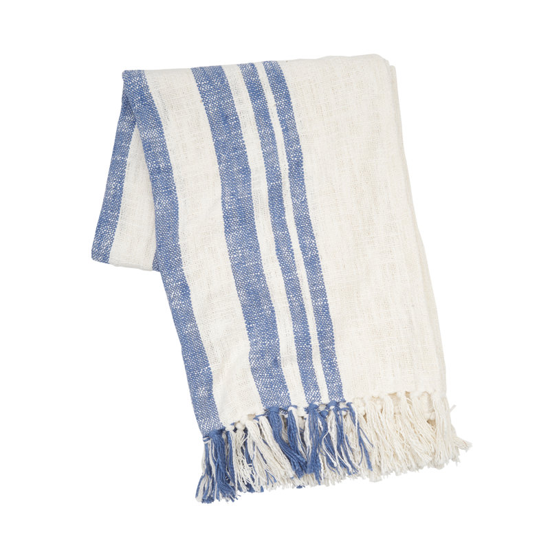 Morgan Denim Throw, Blue