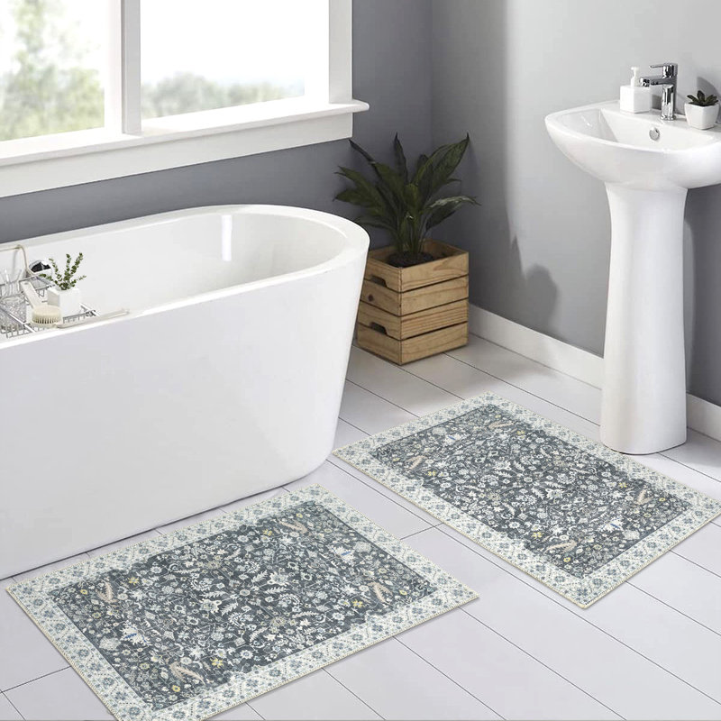 Clouis Washable Indoor Rug, Rectangle 2' x 3'