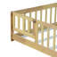 Lit de plancher double en bois d'hévéa-319891975-320233651