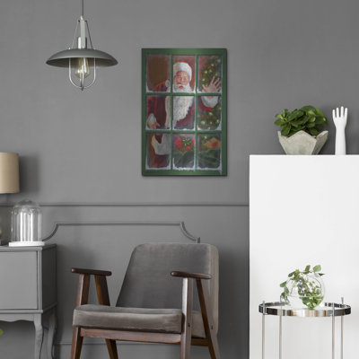 «Santa Window 4» par David Lindsley