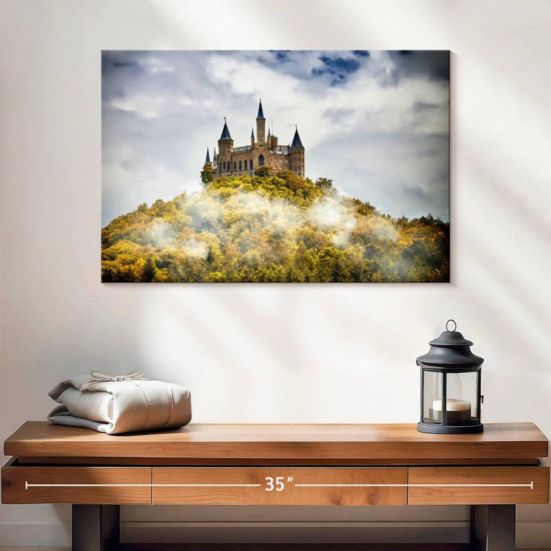 Lilie Hohenzollern Castle, H 16 po x l 24 po