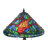 24.5"H Tiffany Koi Table Lamp