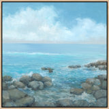Cerulean Waters Painting by Mark Sargent