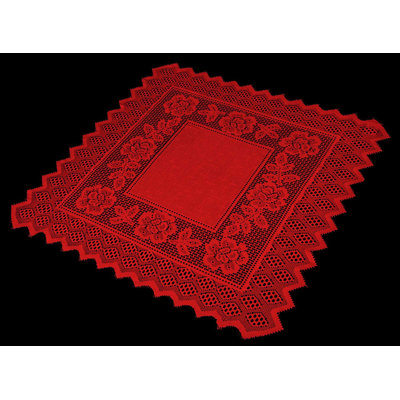 Saugeries Floral Square Table Topper