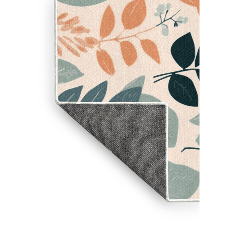 Garden Echoes Rug, Round 7'
