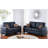 Mckade 72'' Faux Leather Loveseat