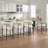 Modern Upholstered Counter Height Bar Stool With Back And Arms-115622929
