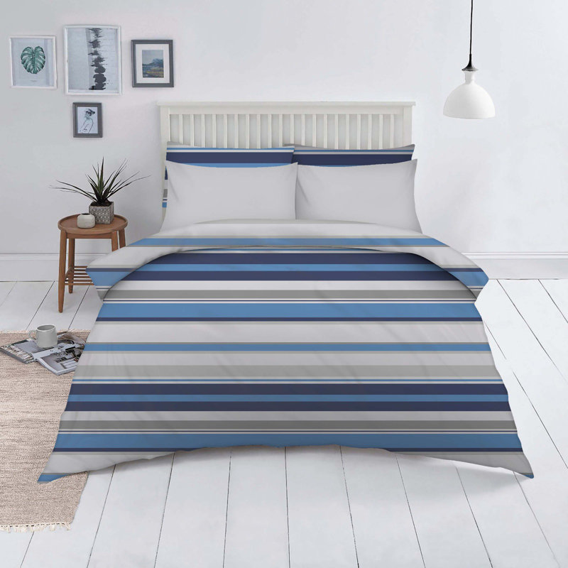 600 Thread Count Egyptian Quality Cotton Printed Sheet Set, Ensemble de drap très grand avec trois articles s
