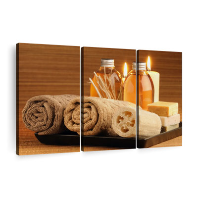 «Spa traitement Essentials» sur toile