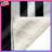 Black White Stripes Blankets-125166887