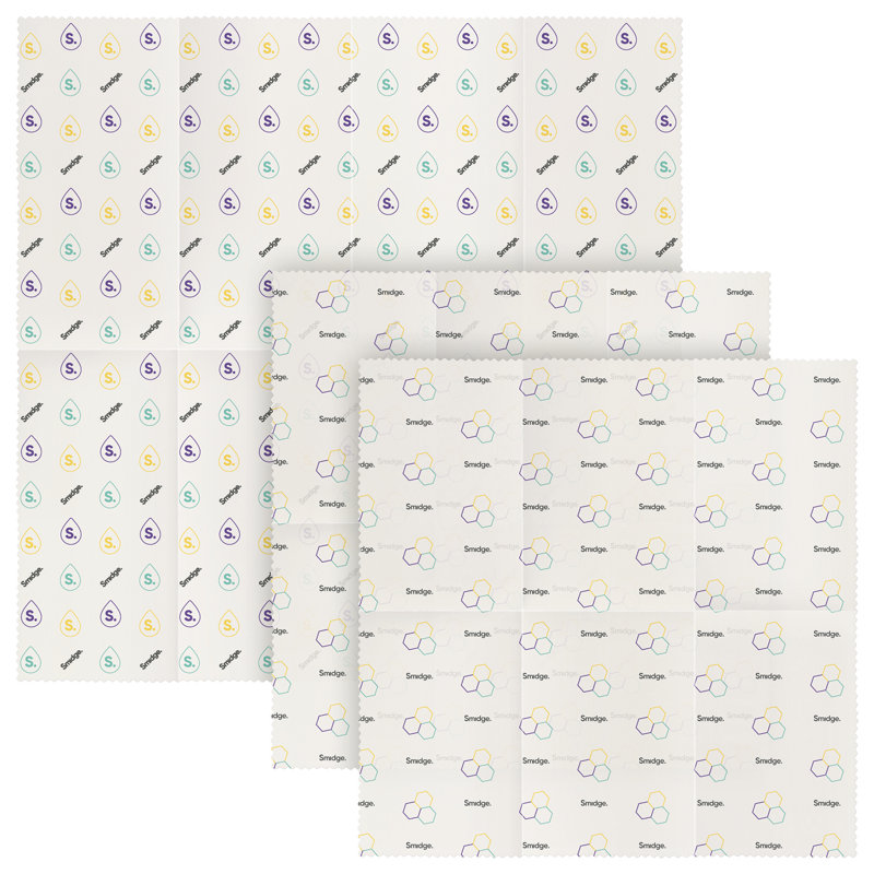 Smidge Beeswax Food Wraps, Kitchen Set (Set of 3)