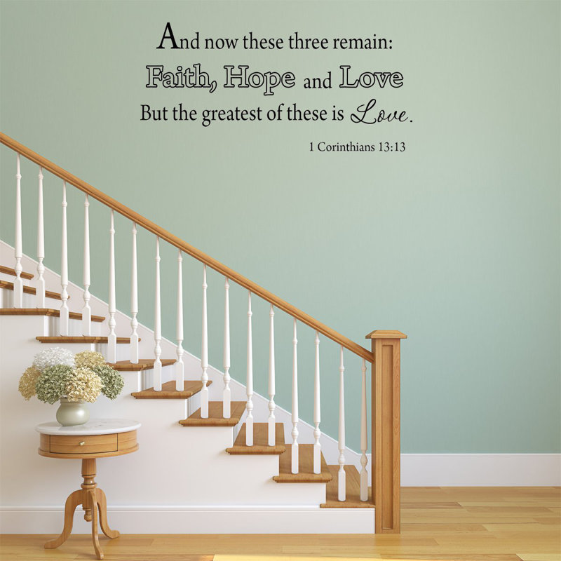 Text & Numbers Wall Decal, 20" x 44"