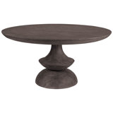 Ab Round Solid Wood Dining Table