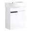 30" Freestanding Bathroom Vanity With Resin Sink & 2 Soft-Close Cabinet Doors-112367383