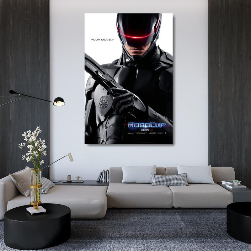 Robocop, 48" H x 32" W