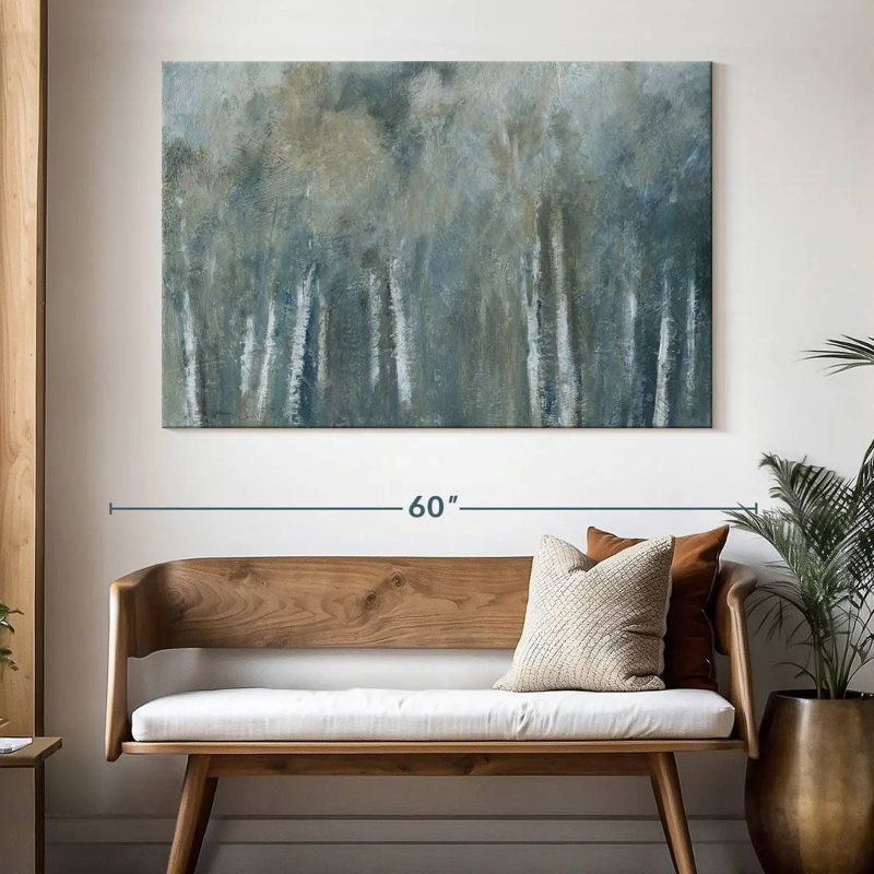 Avery Birch Solitude, 34" H x 51" W
