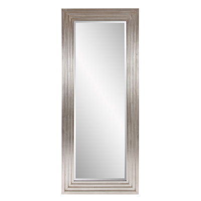 Amy Wood Flat Wall Mirror