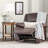 Arland Contemprary Faux Leather Pillow Back Recliner-1870347336