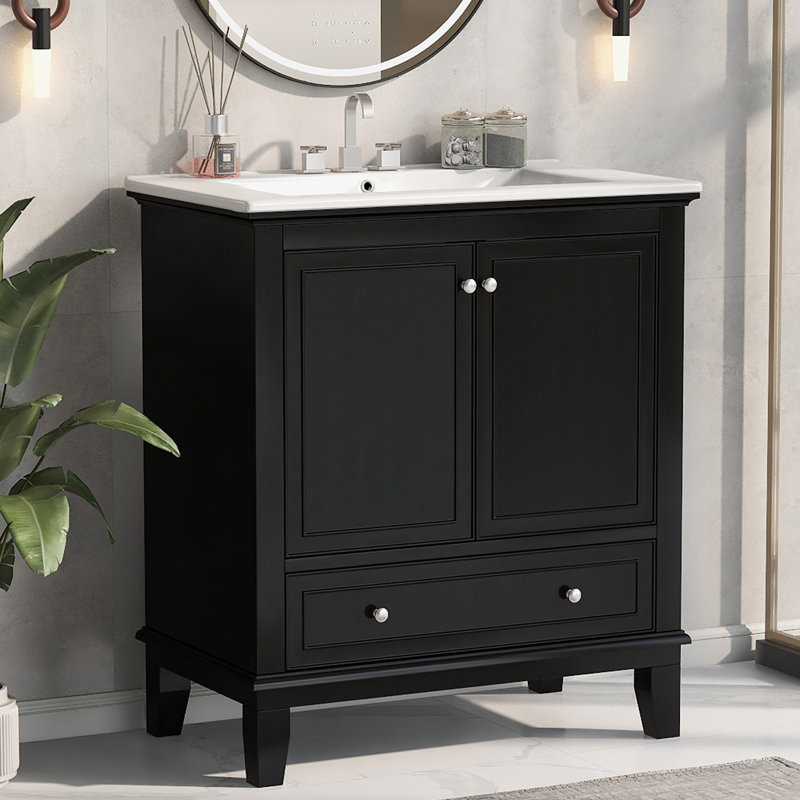 Nily 30'' Bathroom Vanity with Top