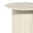 Aurel Modern 21.7" Fluted Pedestal Round End Table-373699199
