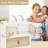 Large Stackable Storage Bins With Lids-111089988