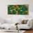 Vibrant Wildflower " Vibrant Impressionist Wildflower Field Antique Retro Colorful Bedroom Extra Large Wall Decor "-96074440-111664879