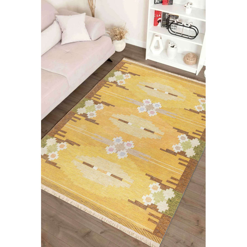 ☀️ Golden Meadow Southwestern Geometric Rug
