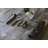 10-Piece Bar Tool Set Roll Up Waxed Canvas Travel Cocktail  Kit