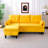 L-Shaped Reversible Chaise Sectional Sofa With Storage - Cotton-Linen-1363968893