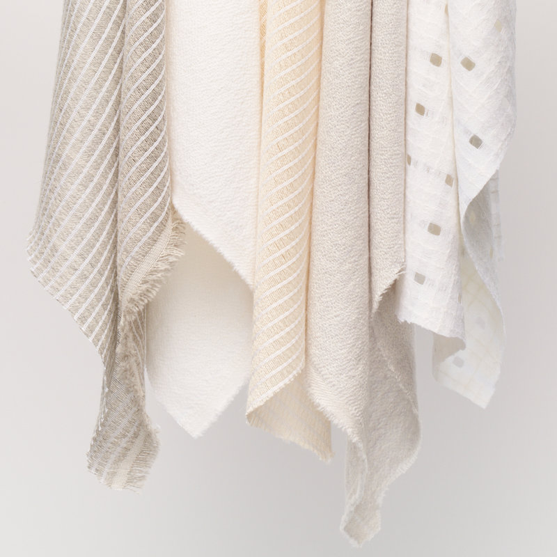 Schumacher x Patterson Flynn Wren Alpaca Sheer Fabric, Mist