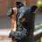 Standing Tall Black Bear Statue