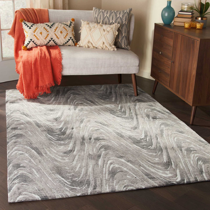 Jennabella Abstract Indoor Rug, Rectangle 3'9" x 5'9"
