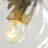 Hammered Glass Single Wall Source Lamp-512678323