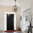 4-Light 16 in. Black Modern Geometric Chandelier Adjustable Lantern Pendant Light Fixture for Dining Room-1937545042