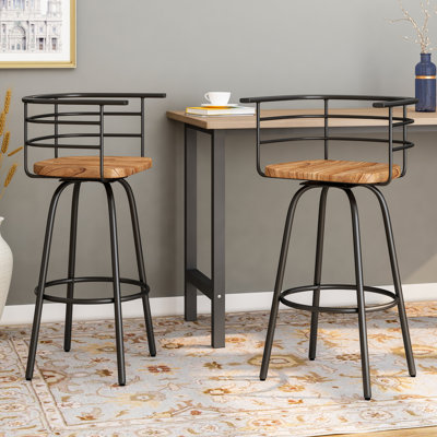 Evianne Swivel Counter Stool