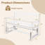 Banc oscillant en bois Geroline