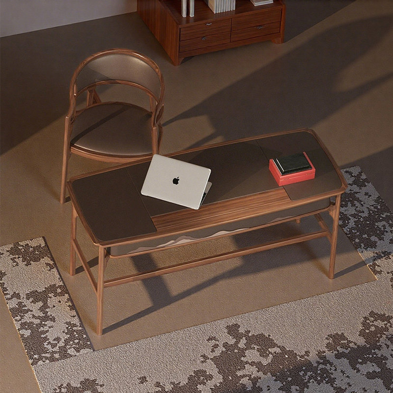 Combinaison bureau et chaise de style chinois