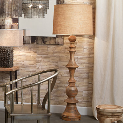 Budapest 72'' Brown Traditional Floor Lamp