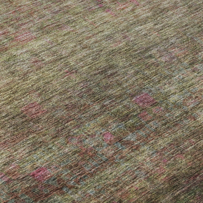 Premium Machine Washable Mayfield AMF1171 Global Rug, Runner 2'3" x 7'6"