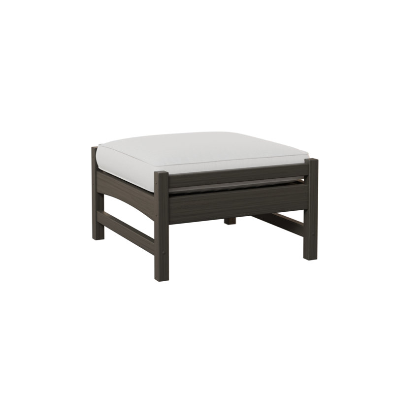 Repose-pieds Camden avec coussins, Waterpoint Marble, Coastal Grey