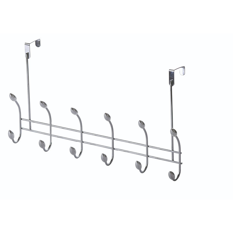 Metal Hanging 6 - Hook Coat Rack