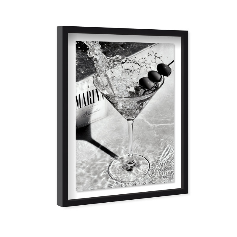 Chill Time II Print by Oliver Gal, 37.5"H x 25.5"W, Black Shadowbox