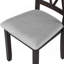 Ensemble de table de salle à manger 3 pièces exquis pour des espaces de salle à manger harmonieux, idéal pour les petites occasions formelles-421171920