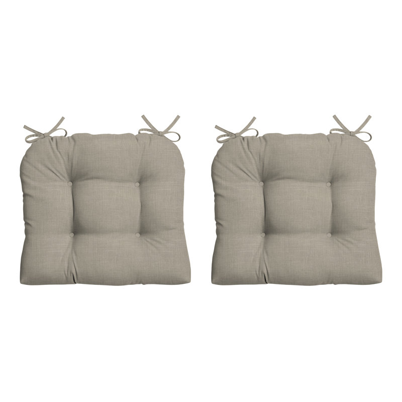 ARDEN Outdoor Seat Cushion, Tan Polyviscose