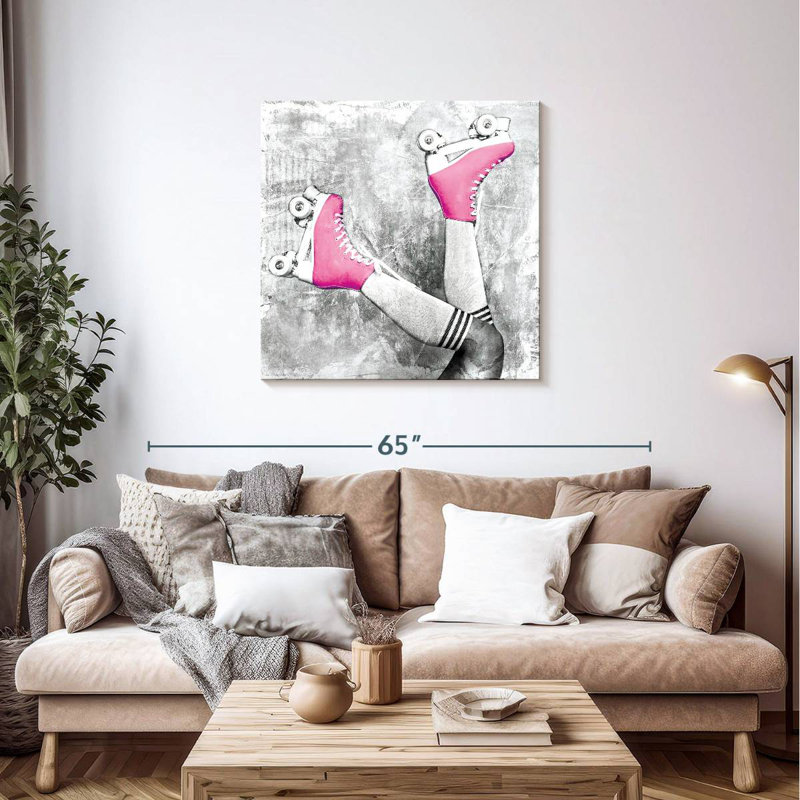 Chic Roller Blades Pop, 36" H x 36" W