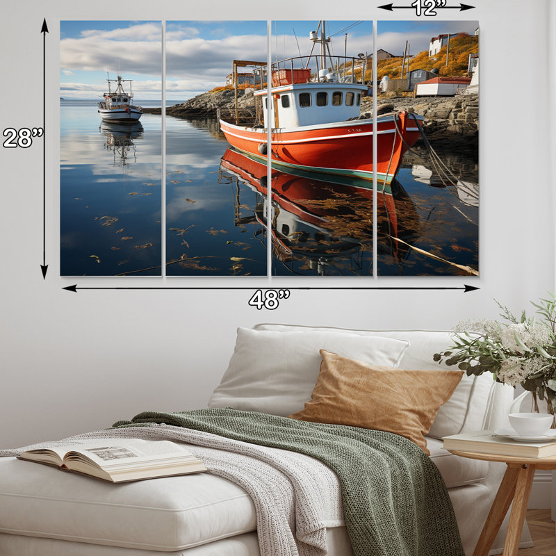 Coastal Cities & Countries Wall Decor on Metal