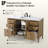 54 inch Single Bathroom Vanity-411295633